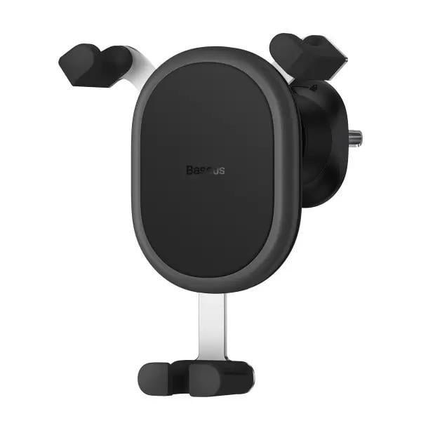 Автомобильный держатель для телефона BASEUS Stable Gravitational Car Mount Air Outlet Black (SUWX000001) - фото 7