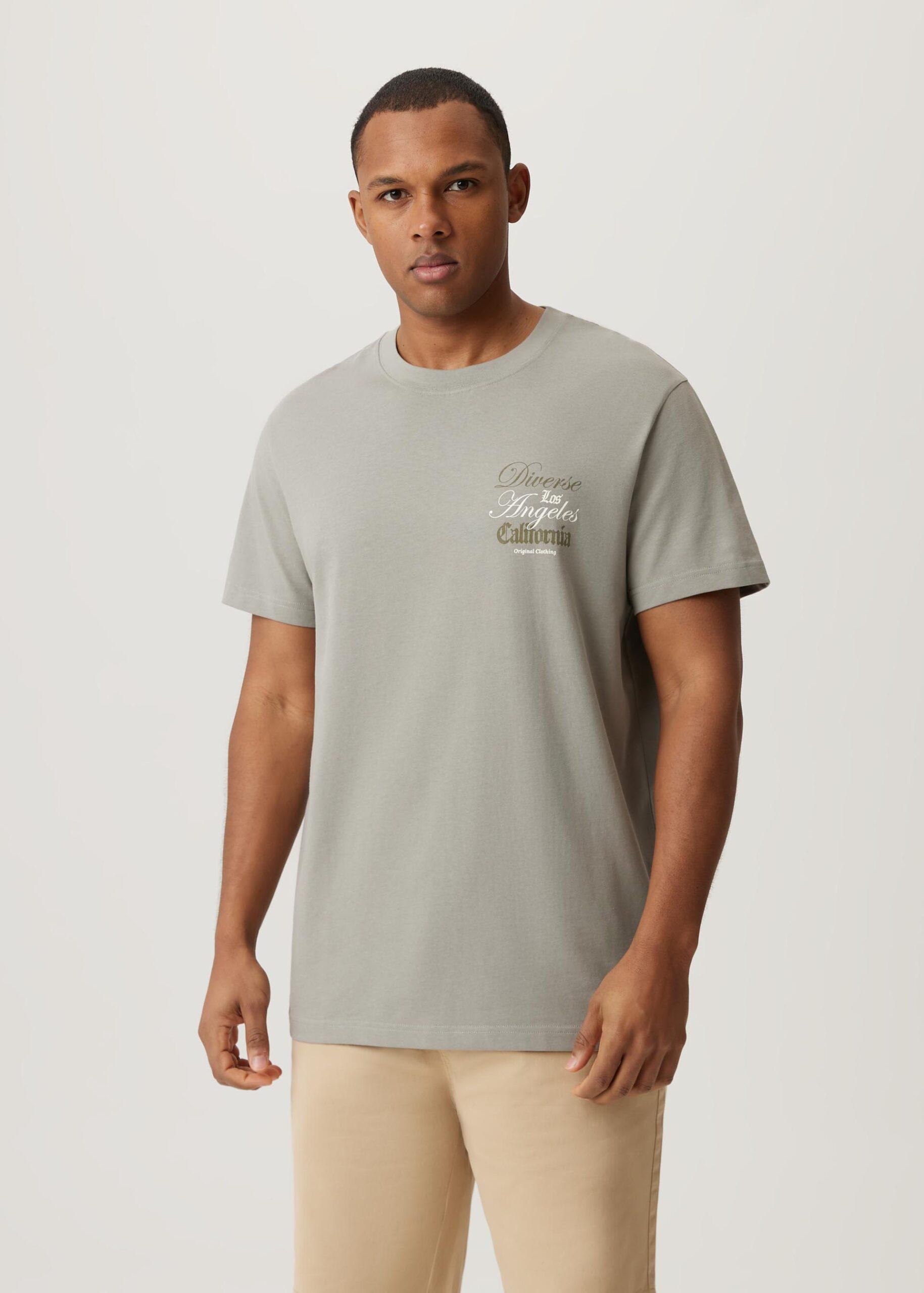 Футболка мужская Diverse JACK LA 01 2XL Светлый хаки (5905384141552)