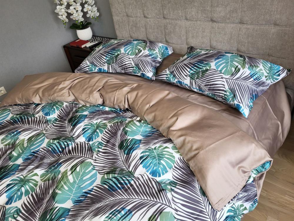 Комплект постельного белья Premium Tropics евро сатин