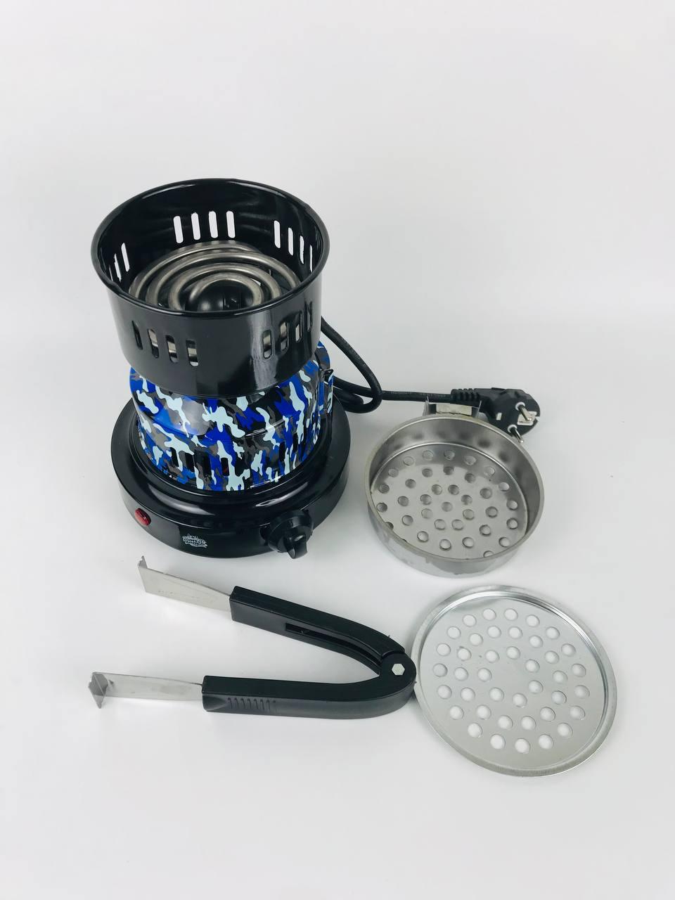 Плита електрична Monster hookah 002 650 W Blue - фото 4