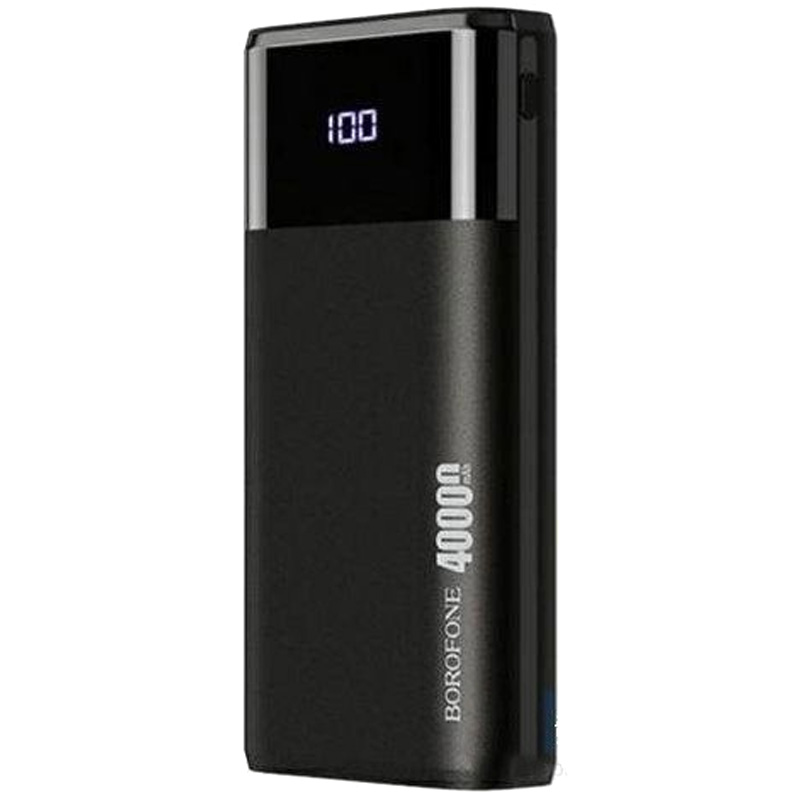 Повербанк Borofone DBT01 4 USB LED QC 18W 40000 mAh