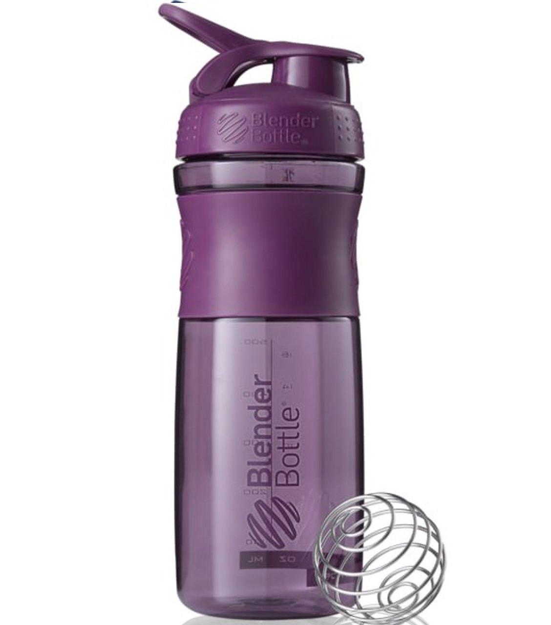 Шейкер спортивный BlenderBottle SportMixer 28 oz 820 мл Plum - фото 1