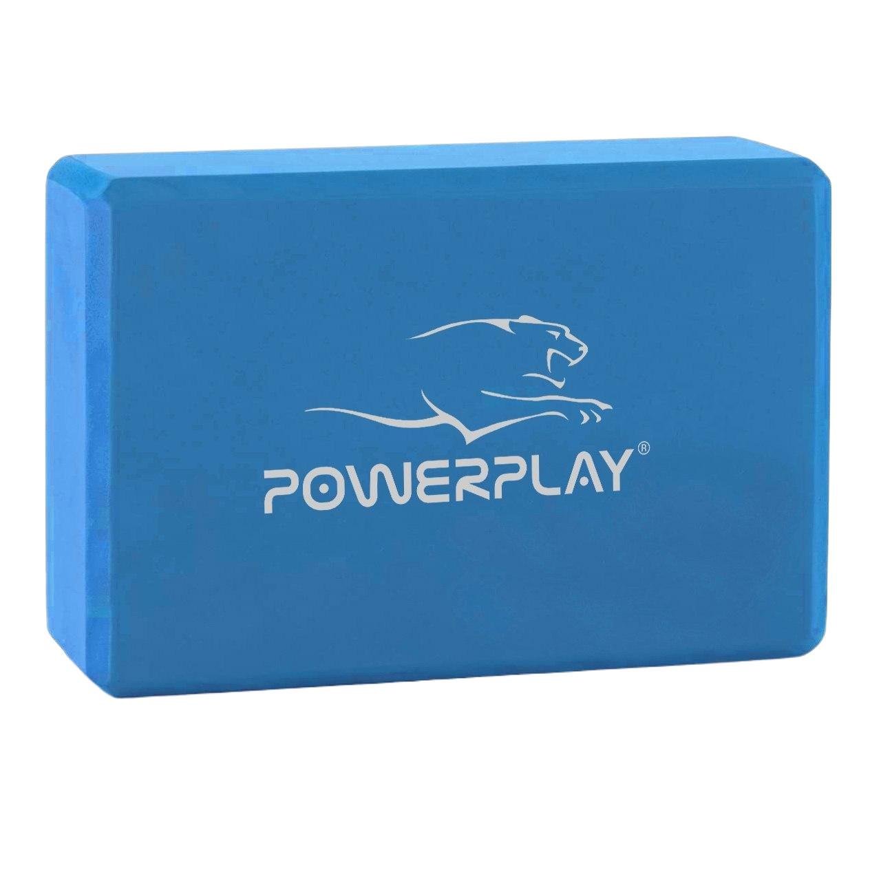 Блок для йоги PowerPlay 4006 Yoga Brick Синій (A-011802)
