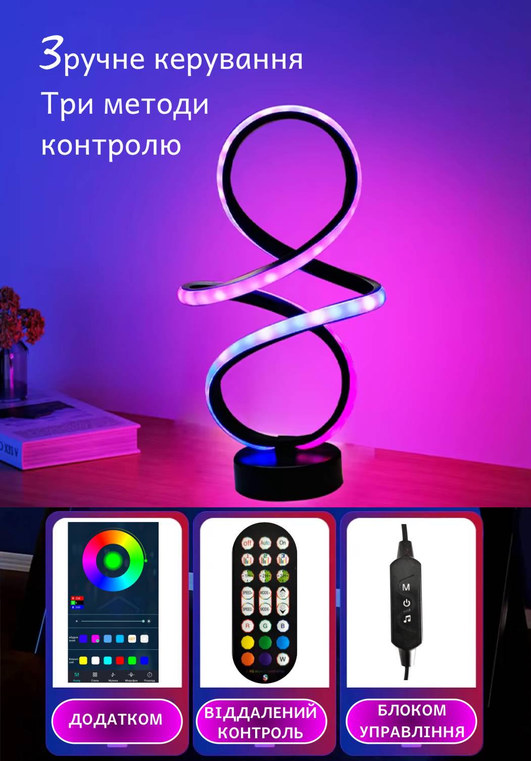 Лампа умная RGB CCT Bluetooth 16 миллионов цветов (607095) - фото 12