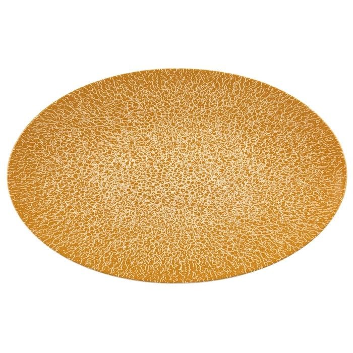 Блюдо овальное Life Amber Gold Seltmann Weiden 40x26 см (2593249)