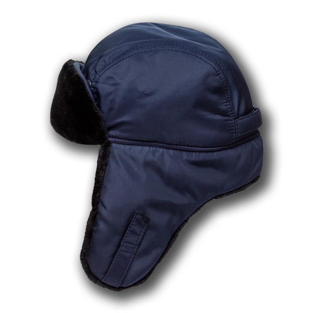 Ушанка Lider из плащевки на утепленной подкладке 55-60 см Синий (26856463) Ушанка Lider из плащевки на утепленной подкладке 55-60 см Синий (26856463)