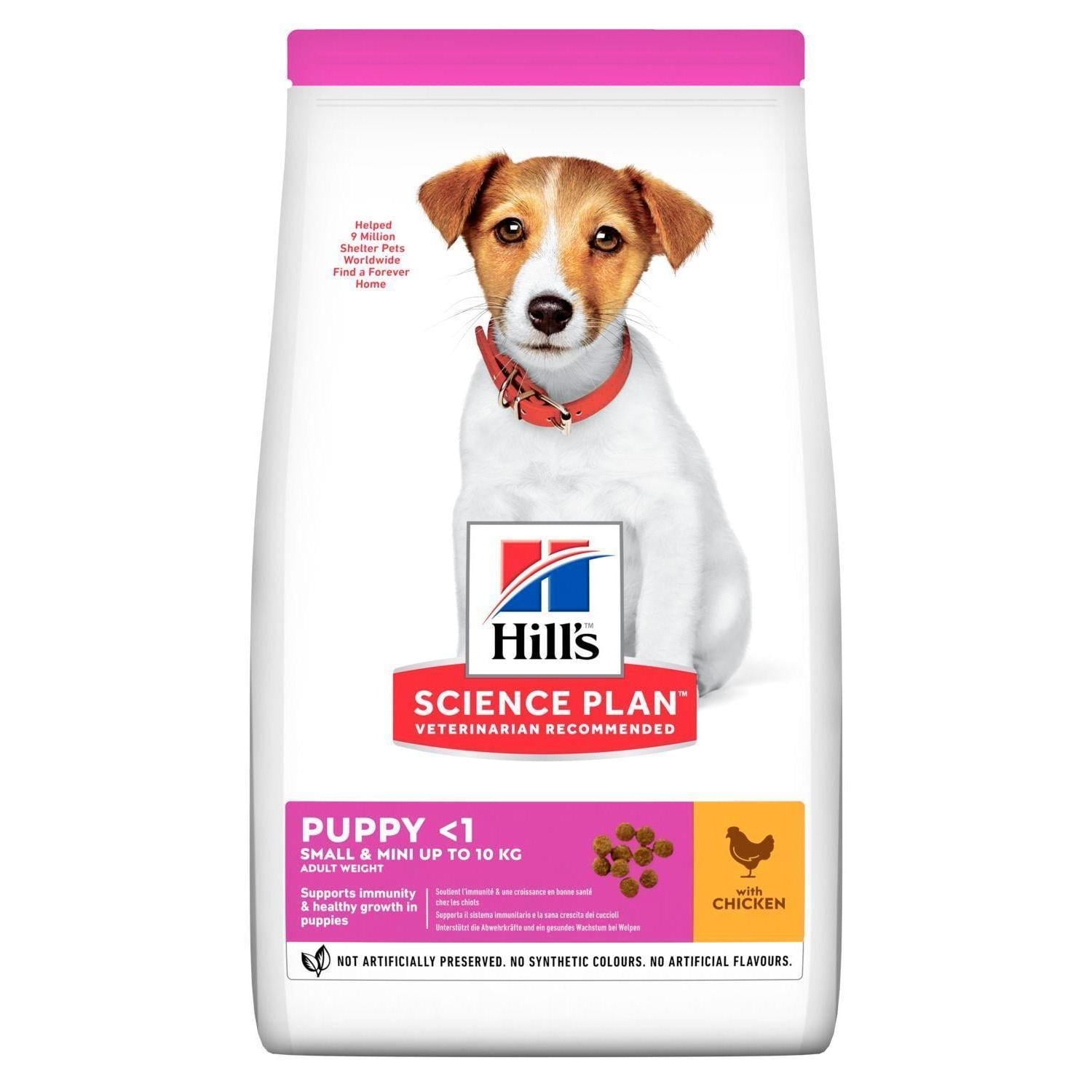 Корм сухой для щенков Hill's SP Healthy Development Puppy Mini Chicken 1,5 кг (24390072)