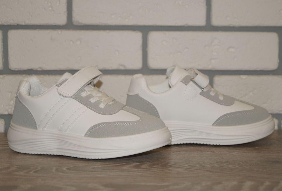 Кросівки демісезонні дитячі XIFA р. 36 21 см Білий/Сірий (31501-36) - фото 5 Кросівки демісезонні дитячі XIFA р. 36 21 см Білий/Сірий (31501-36) - фото 5