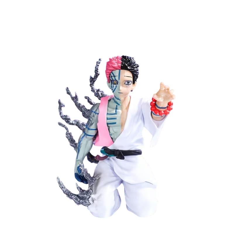 Фигурка BANDAI Аказа Высший демон 3 из аниме Истребитель демонов Драматическая сцена Demon Slayer 13 см