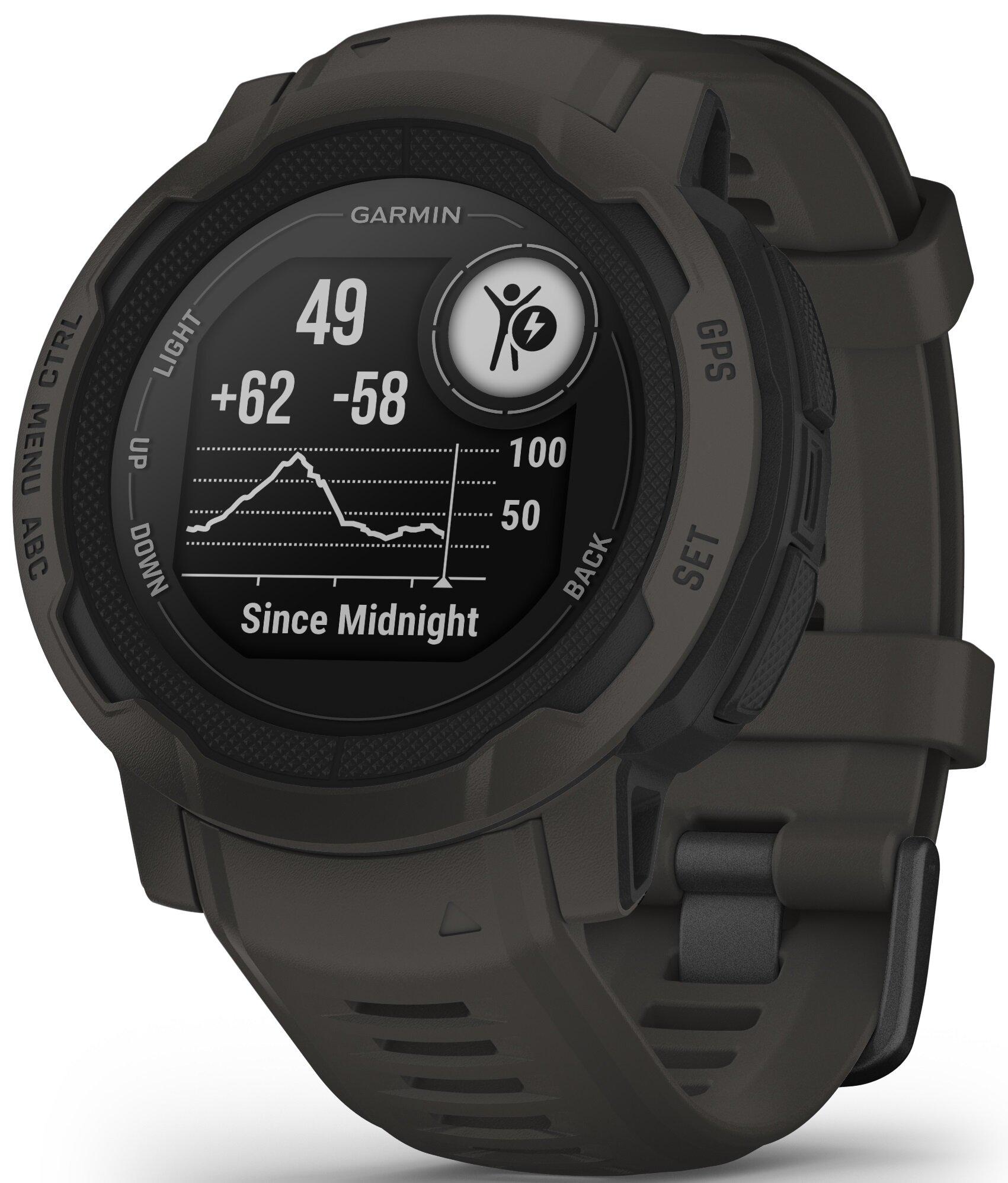 Годинник смарт Garmin Instinct 2 Standard Edition Graphite