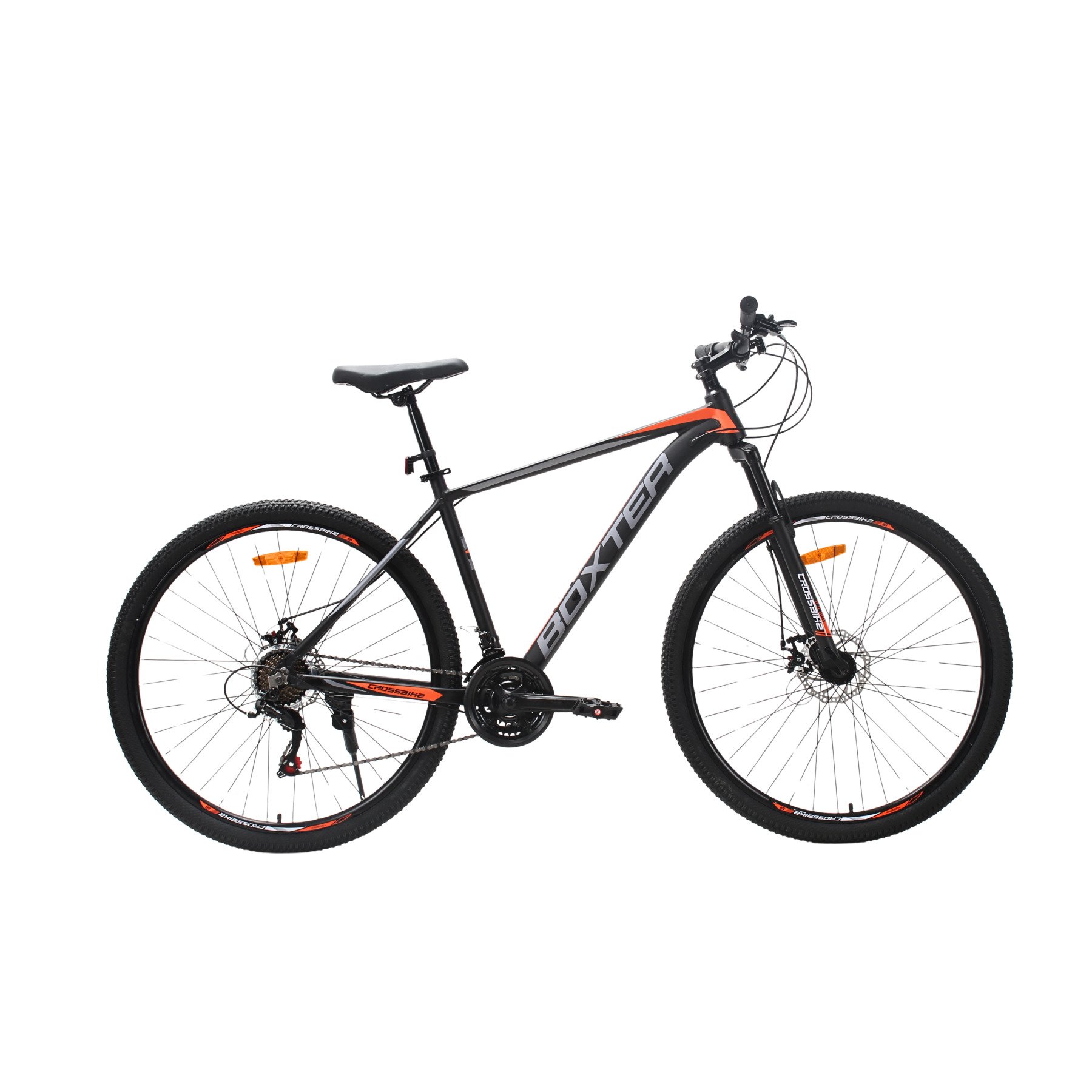 Велосипед CrossBike 29" Boxter 2025 Рама 19" Black/Orange