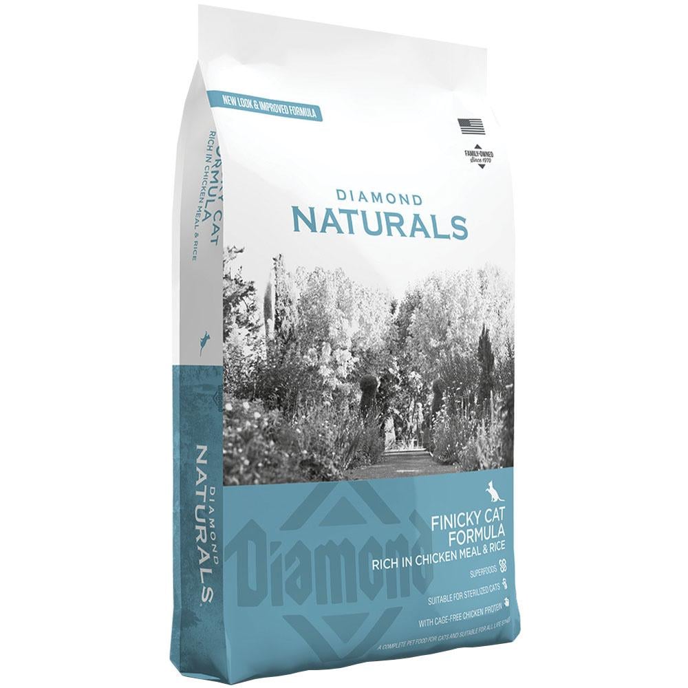 Корм сухой Diamond Naturals Finicky Cat Chicken&Rice для стерелизованных котов, с курицей и рисом 7,5 кг (dn10099-HT60)