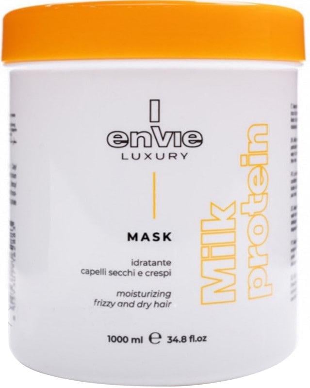 Маска для волос Envie Luxury Milk с молочными протеинами и кислым pH для сухих/ломких/кудрявых и ослабленных локон 1000 мл (26490576)