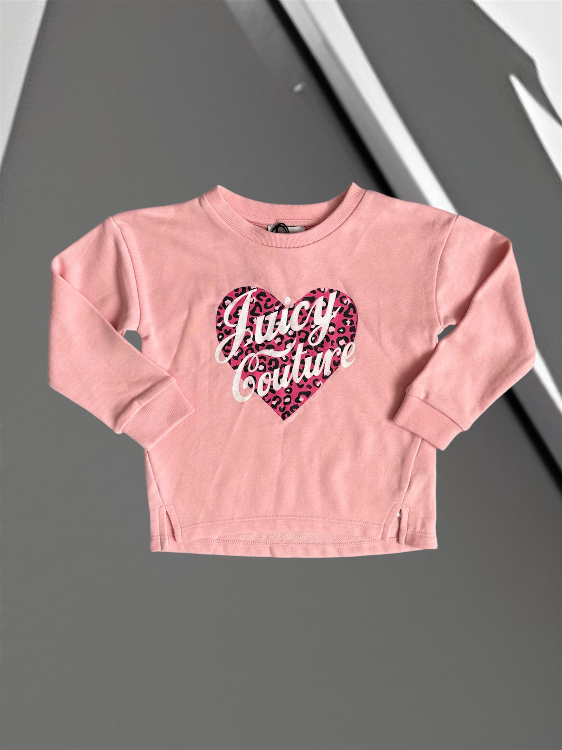 Світшот Juicy Couture з принтом 3 роки 98 см Рожевий (00130091)