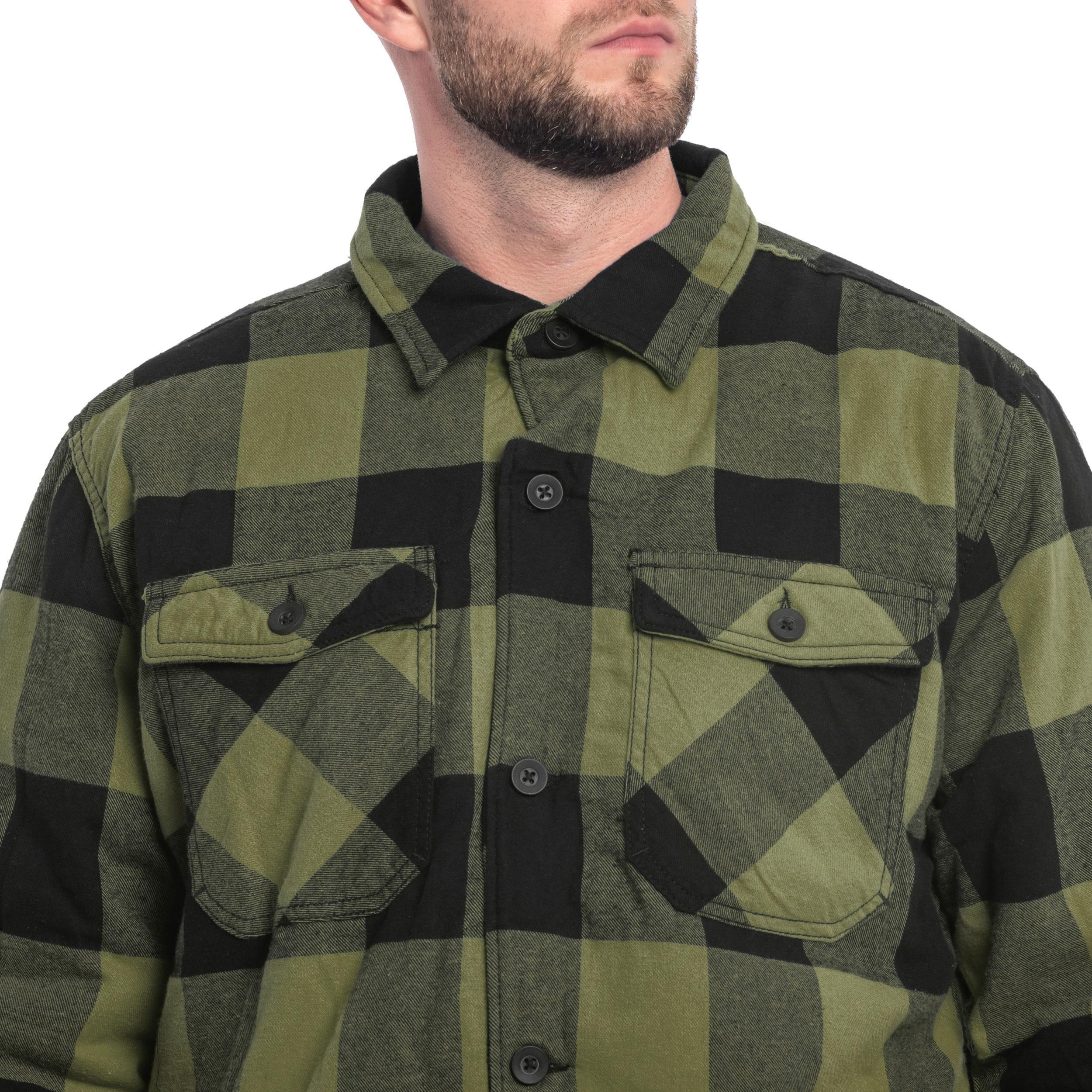 Куртка Brandit Lumber Jacket XL Black/Olive (9478/184XL) - фото 2