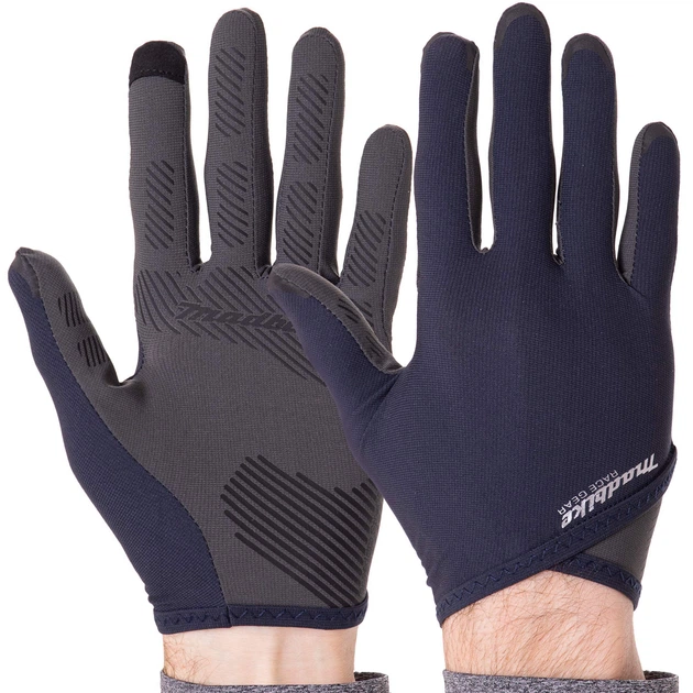 Рукавички велосипедні MadBike SK-16 L Темно-синій