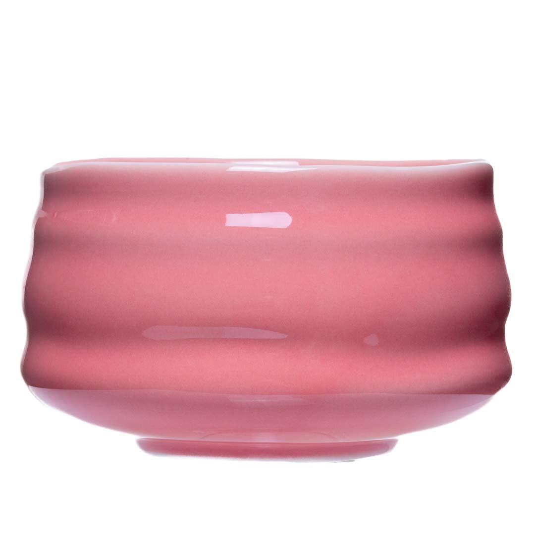 Чаван раку для чаю Матча Кораловий