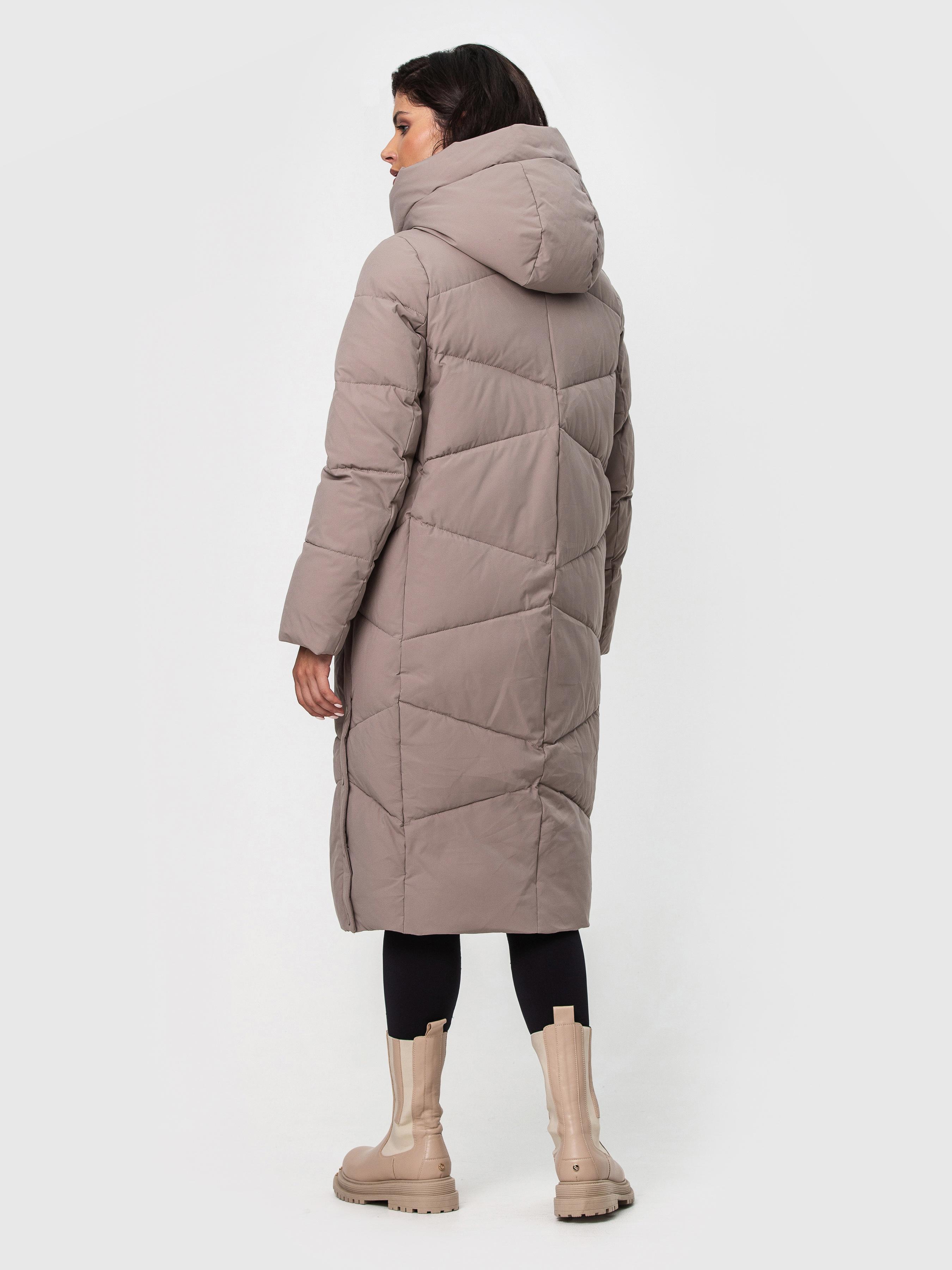 Куртка зимняя Towmy 2XL Бежевый (2122-1) - фото 3 Куртка зимняя Towmy 2XL Бежевый (2122-1) - фото 3