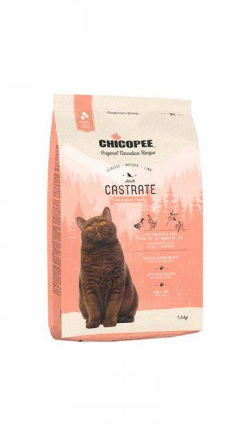 Корм сухий для котів Chicopee CNL Cat Castrate 1,5 кг (020640)
