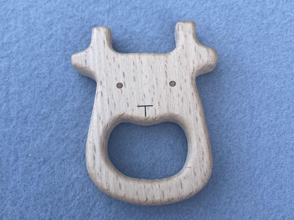 Грызунок деревянный Олень