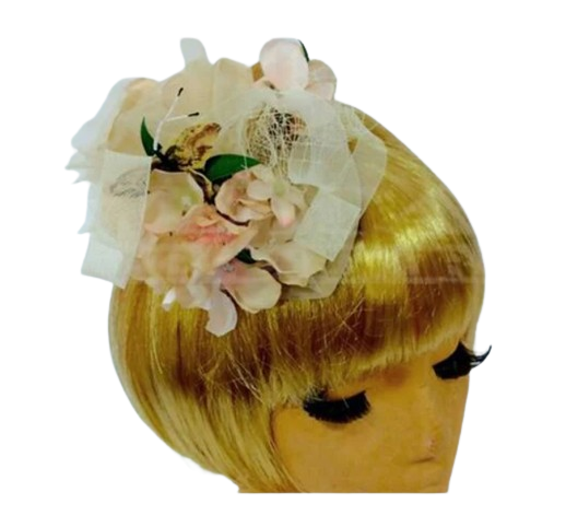 Шляпка Seta Decor April с цветами (17-749CH)