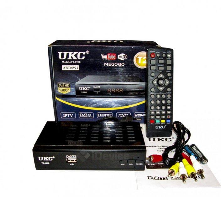 Тюнер UKC T2-0968METAL DVB T2 с поддержкой Wi-Fi адаптера 2хUSB (44f4dad3) - фото 7