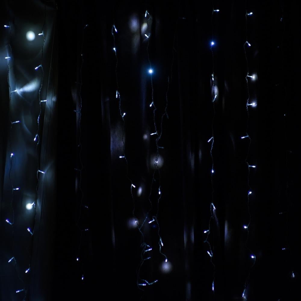 Гірлянда-штора 200LED біла 3х2 м від USB (9133-020) Гірлянда-штора 200LED біла 3х2 м від USB (9133-020)