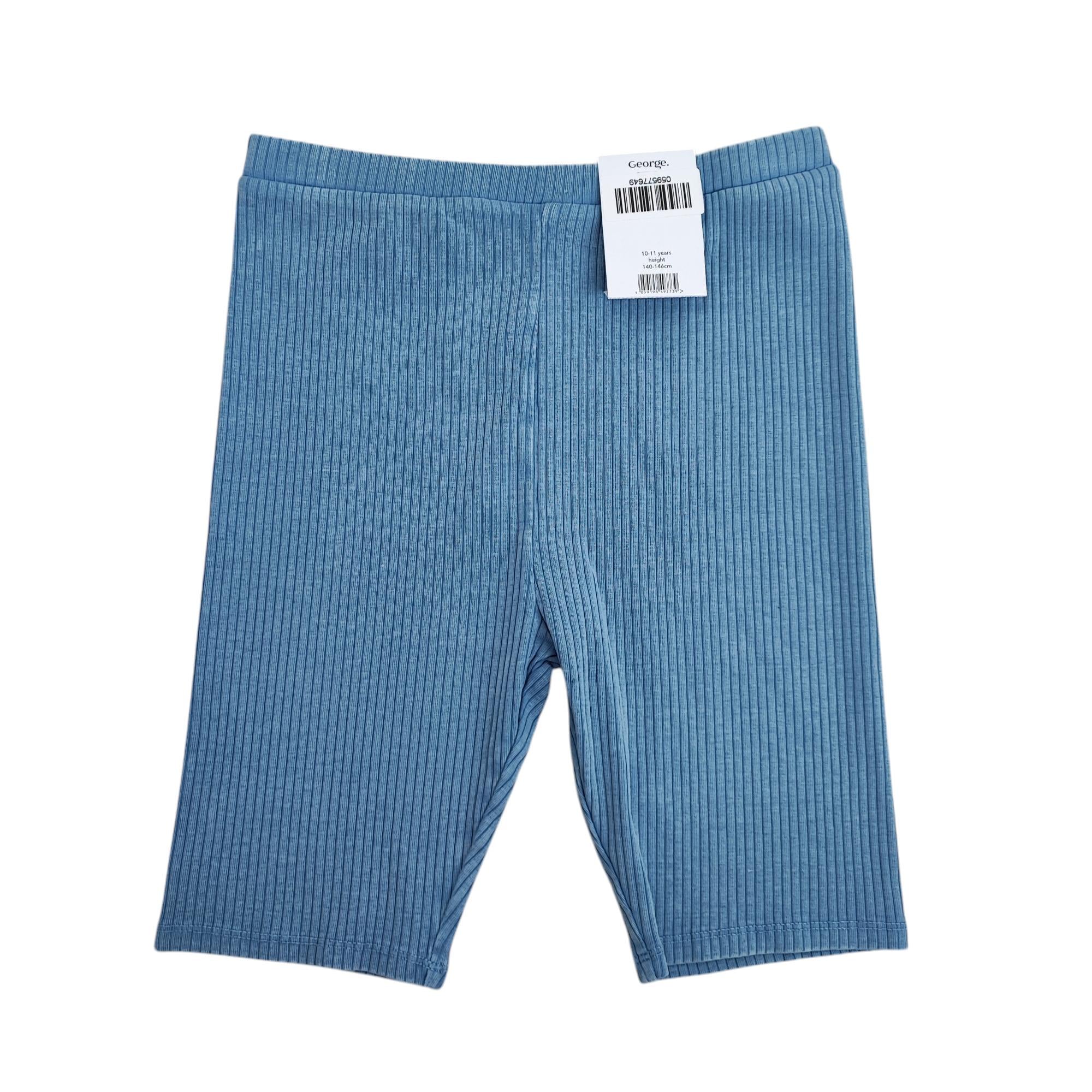 Велосипедки підліткові для дівчинки George 140-146 см Блакитний (250122112C)