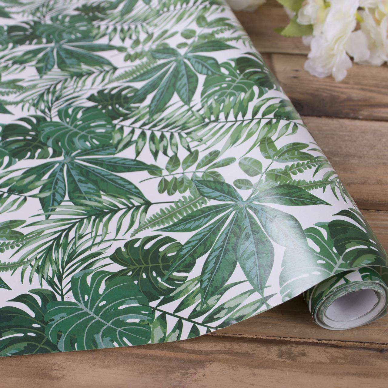 Бумага для подарков Тропики 70 см 10 м (468-59)