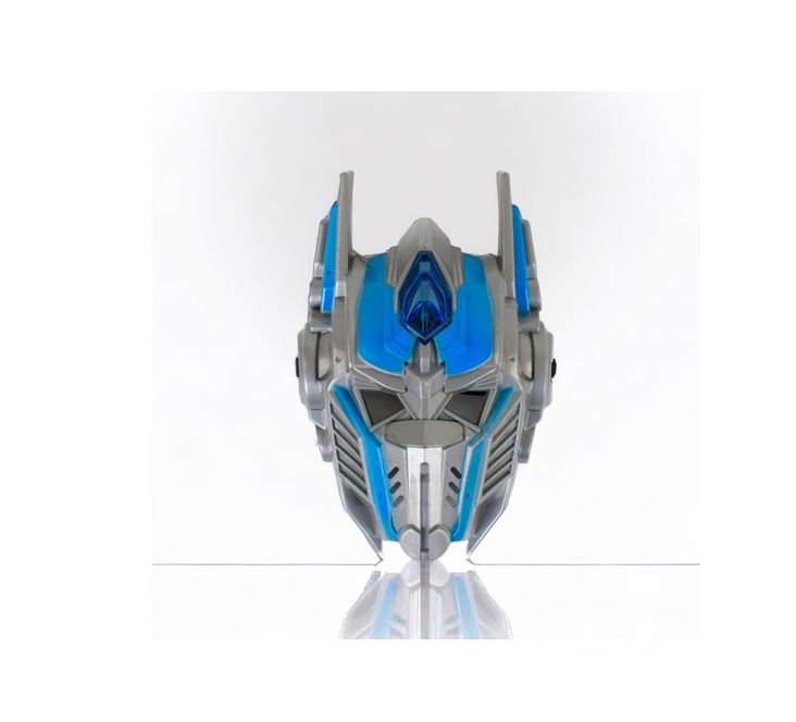 Детская маска супергероя Optimus Prime автобот со светом (680-35)
