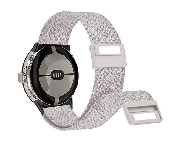 Ремешок Textile Elastic для Google Pixel Watch 3 41 мм Светло-серый