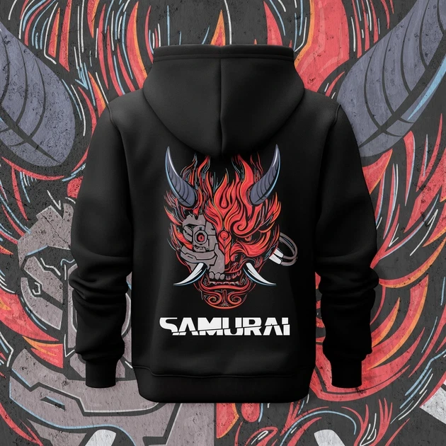 Худи для подростка мальчика с принтом Cyberpunk 2077 180 см (Anime11077)