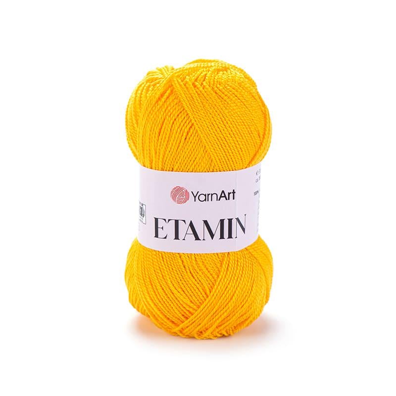 Пряжа YarnArt Etamin 439 Желтый