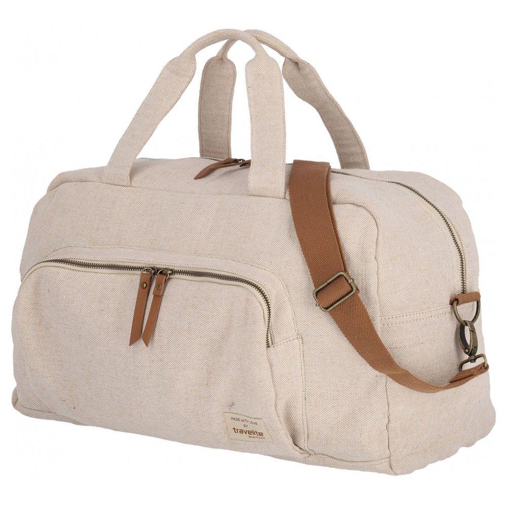 Сумка дорожная Travelite Hempline Weekender 32,3 л Beige (TL000585-40)