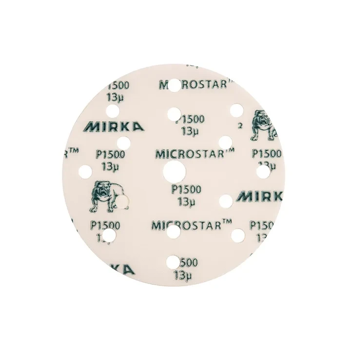 Круг шлифовальный на липучке Mirka Microstar d150 P1000