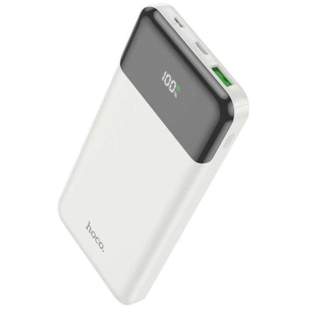 Повербанк Hoco J102 Cool figure 10000 mAh 22,5W Белый (2181577139)