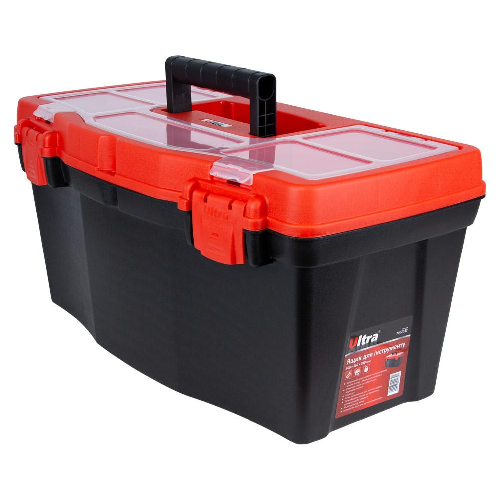 Ящик для инструмента Ultra 500x250x250 мм (7402032) - фото 3 Ящик для инструмента Ultra 500x250x250 мм (7402032) - фото 3