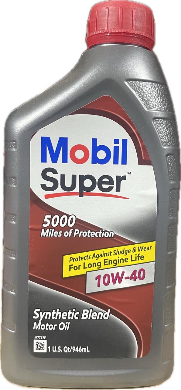 Моторне мастило Mobil Super 5000 10W-40 0,946 л (98LM11)