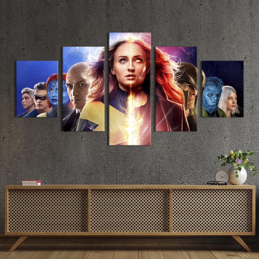 Картина на полотні Команда людей 187x94 см (1467-52)