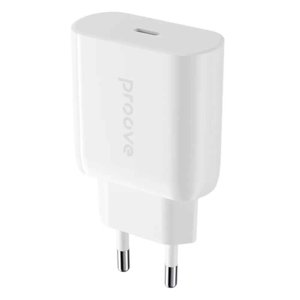 Сетевое зарядное устройство Proove Rapid 20W Adapter Type C White