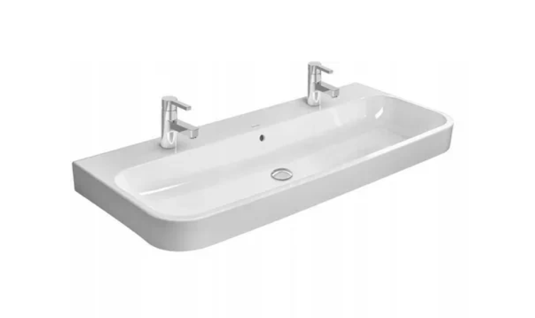 Раковина DURAVIT Happy D.2 120x50,5 см (2318120024) Раковина DURAVIT Happy D.2 120x50,5 см (2318120024)