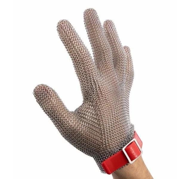 Перчатка кольчужная профессиональная Terex 5-ти пала для разделки мяса L (25230921)