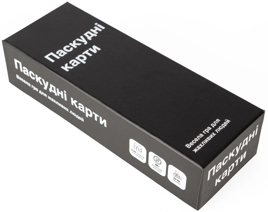 Настольная игра Паскудні карти Cards Against Humanity