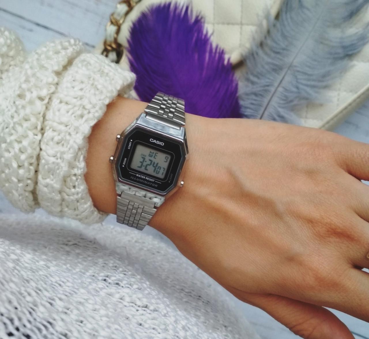 Наручные часы женские Casio LA680WA-1DF Серый (2461237028) - фото 4 Наручные часы женские Casio LA680WA-1DF Серый (2461237028) - фото 4