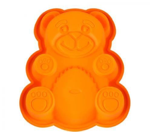 Форма силикон Stenson HH-015 Мишка 17х15х4 см (635913d5)