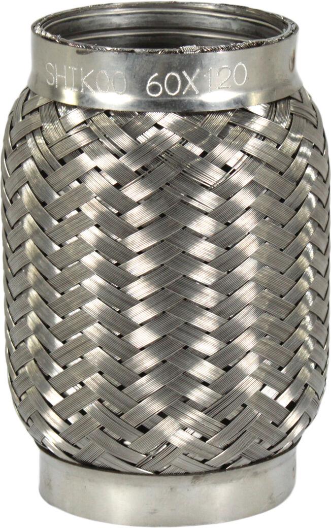 Гофра глушителя SHIKOO Interlock 3-х шаровая короткий фланец 60х120 мм VW