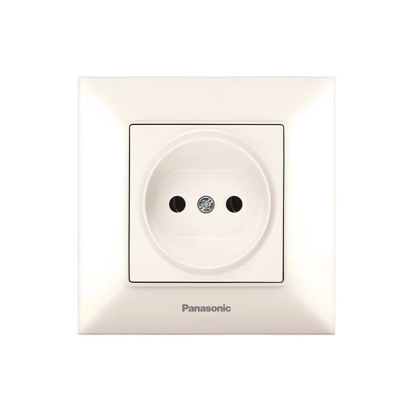 Розетка без заземления Panasonic Arkedia Slim ABS Кремовый (WNTC02012BG-UA1) Розетка без заземления Panasonic Arkedia Slim ABS Кремовый (WNTC02012BG-UA1)