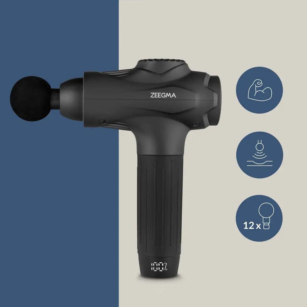 Массажный пистолет для тела Zeegma CURE 7 уровней 30 Вт - фото 6 Массажный пистолет для тела Zeegma CURE 7 уровней 30 Вт - фото 6