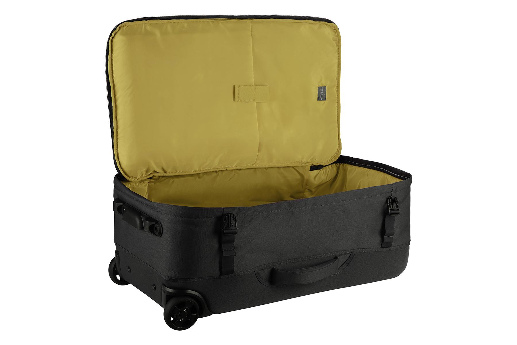 Сумка дорожная Tucano Tugo M Trolley полиэстер с колесной системой 45 л Черный (636000) - фото 6 Сумка дорожная Tucano Tugo M Trolley полиэстер с колесной системой 45 л Черный (636000) - фото 6