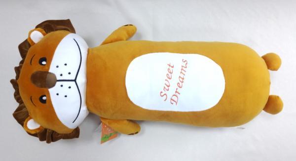 Мягкая игрушка Копица обнимашка Лев 60х25 см (00276-4)